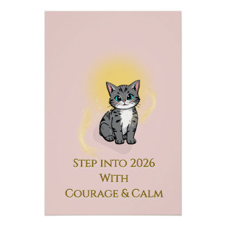 2026 Sunrise Inspiration Glossy Poster