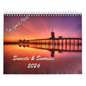 2026 Sunrise & Sunsets Calendar Kalender (Hoes)