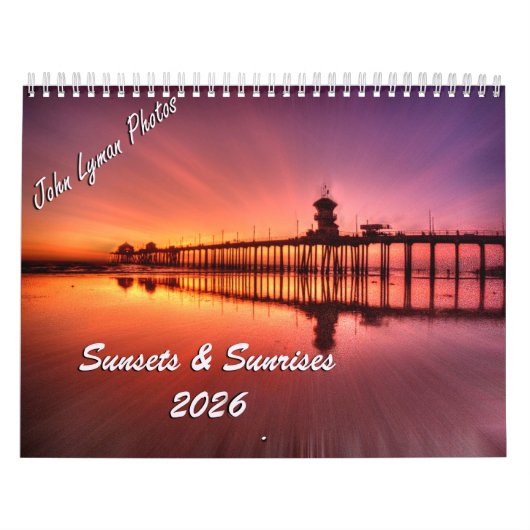 2026 Sunrise & Sunsets Calendar Kalender (Hoes)