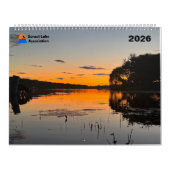 2026 Sunset Lake Calendar Kalender (Hoes)