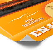 2026 Sunsets and Beach Vibes Calendar Poster (Hoek)