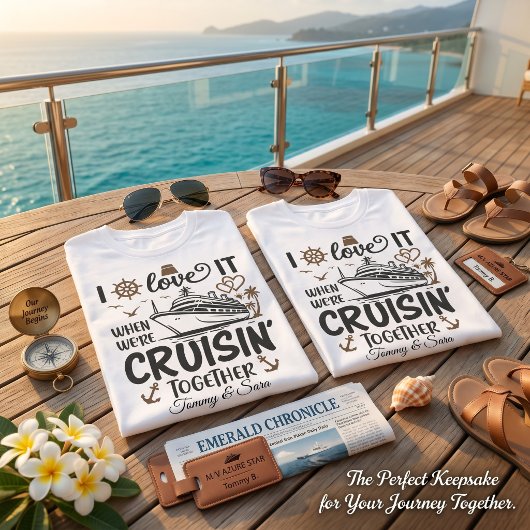 2026 T-shirts voor cruise-koppels - Echtgenoot Ech
