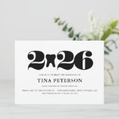 2026 Tandheelkundige School Afstuderen Kaart (Staand voorkant)