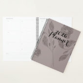 2026 Taupe Bloemen Planner (Display)