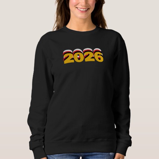 2026 tee trui (Voorkant)