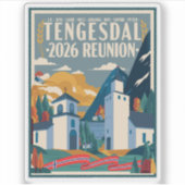 2026 Tengesdal Familiereünie Sticker (Voorkant)