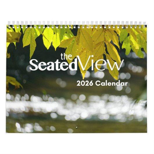 2026 The Seated View Calendar Kalender (Hoes)