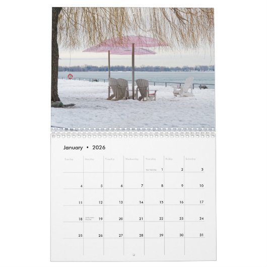 2026 The Seated View Calendar Kalender (Jan 2026)
