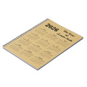 2026 The Year of [Your Name} Personalized Notebook Notitieboek (Linkerzijde)