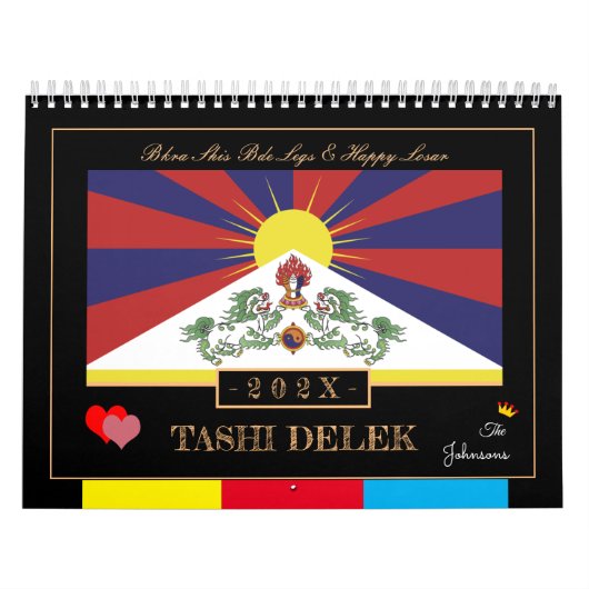 2026 Tibetaanse Losar & Tashi Delek - Nieuwjaar /T Kalender (Hoes)