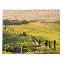 2026 Toscaanse landschapsfotografie Kalender