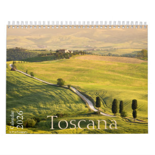 2026 Toscaanse landschapsfotografie Kalender