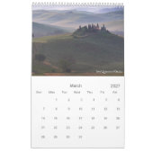 2026 Toscane beeldende kunst fotografie Kalender (Mar 2027)