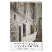 2026 Toscane beeldende kunst fotografie Kalender (Hoes)