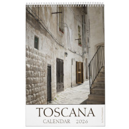 2026 Toscane beeldende kunst fotografie Kalender