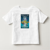 2026 total eclipse in Iceland - t-shirt (Voorkant)