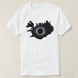 2026 Totale Zonsverduistering Ísland Land T-shirt