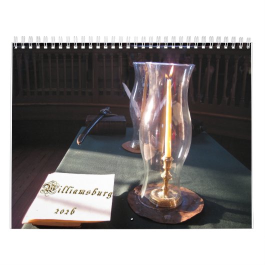 2026 Tour Of Williamsburg Calendar Kalender (Hoes)