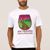 2026 Tripawds Marathon Prestatie T-shirt (Voorkant)