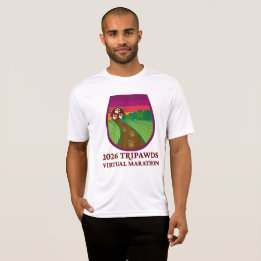 2026 Tripawds Marathon Prestatie T-shirt