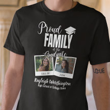 2026 Trots op de Afstudeerfamilie Aangepaste Foto