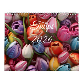 2026 Tulips Wall Calendar Kalender