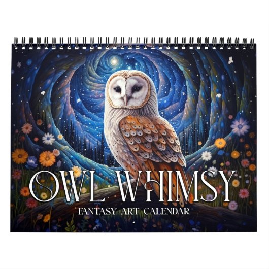 2026 Uil Whimsy 2 Fantasy Art Kalender (Hoes)