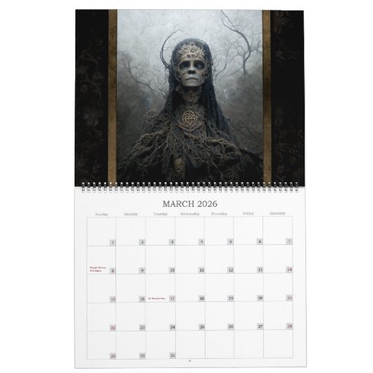 2026 uit de Shadows Horror Art Kalender (Mar 2026)