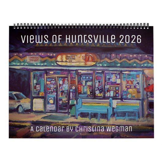2026 Uitzichten van Huntsville Kalender (Hoes)