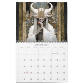 2026 Uncanny Gods Dark Fantasy Horror Art Kalender (Jan 2027)