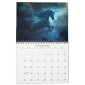 2026 Unicorns 2 Fantasy Art Kalender (Jan 2026)