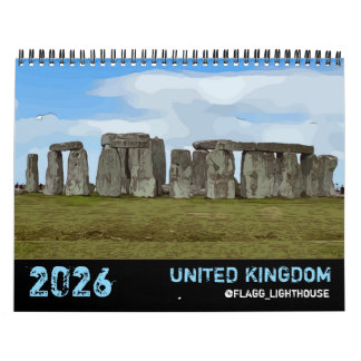 2026 UNITED KINGDOM CALENDAR KALENDER