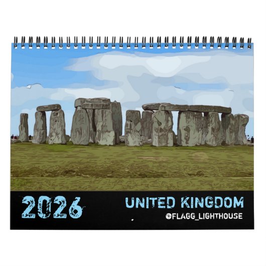 2026 UNITED KINGDOM CALENDAR KALENDER (Hoes)
