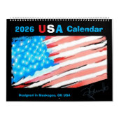 2026 USA KALENDER (Hoes)
