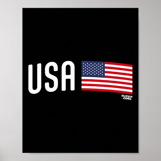 2026 Usa Voetbalfan Wereldbeker _1  Poster (Voorkant)