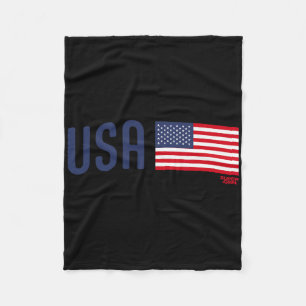 2026 Usa Voetbalfan Wereldbeker _2  Fleece Deken