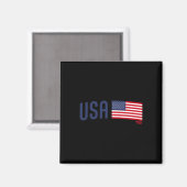 2026 Usa Voetbalfan Wereldbeker _2  Magneet (Voorkant / Achterkant)