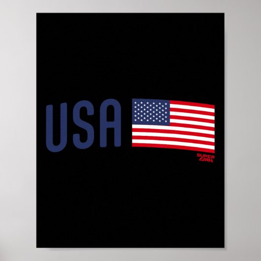 2026 Usa Voetbalfan Wereldbeker _2 Poster (Voorkant)