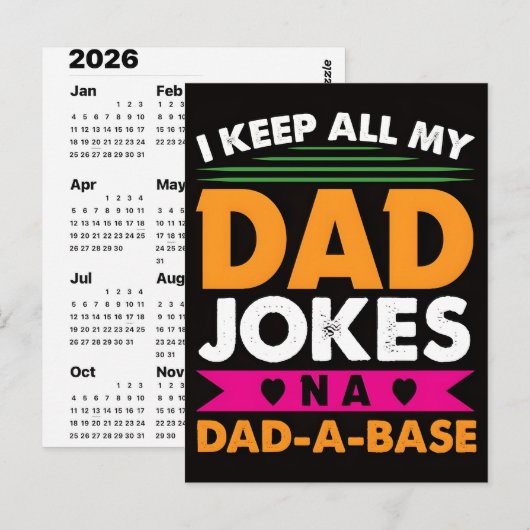 2026 Vadergrappen Adventkalender Kersttelling Briefkaart (Voorkant / Achterkant)