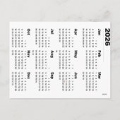 2026 Vadergrappen Adventkalender Kersttelling Feestdagenkaart (Achterkant)