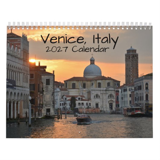 2026 Venetië Italië Kalender (Hoes)