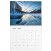 2026 Verbazingwekkende prachtige schitterende land Kalender (Jan 2026)