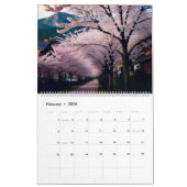 2026 Verbazingwekkende prachtige schitterende land Kalender (Feb 2026)