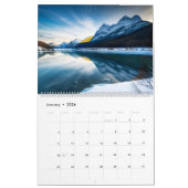 2026 Verbazingwekkende prachtige schitterende land Kalender (Jan 2026)