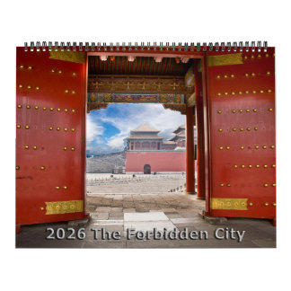 2026 Verboden Stad Kalender