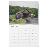 2026 Vermont Bridges Kalender (Mar 2027)