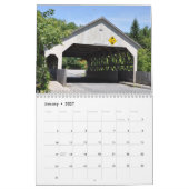 2026 Vermont Bridges Kalender (Jan 2027)