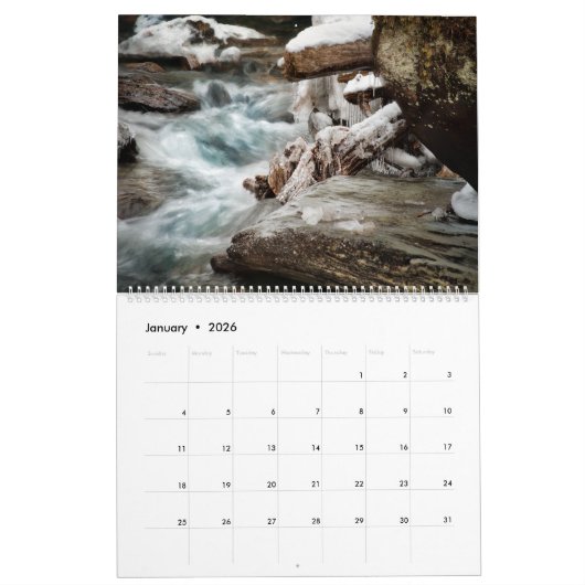 2026 Vermont Calendar Kalender (Jan 2026)