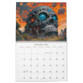 2026 Visionaire Dimensies 10 Surrealistische Kunst Kalender (Jan 2026)