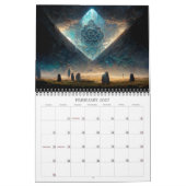 2026 Visionaire Dimensies 3 Surrealistische Landsc Kalender (Feb 2027)